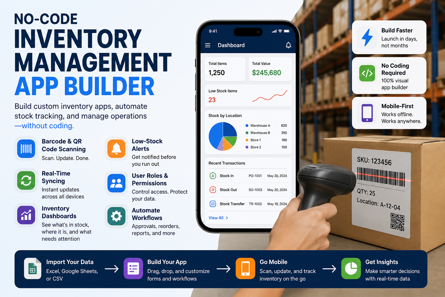 The Power of No-Code App Builders in Inventory Management